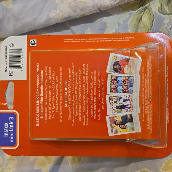 Fujifilm Instax Mini Link 3 Smartphone Printer - Picture 3 of 4